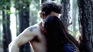 The Vampire Diaries 4x02 Elena And Stefan Make Out In The Woods [upl. by Malo442]