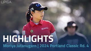 Moriya Jutanugarn Highlights  2024 Portland Classic Rd 4 [upl. by Khai588]