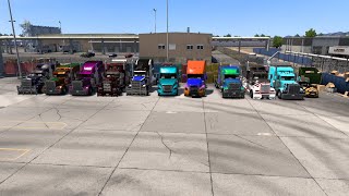 Comboio Comunidade Portuguesa ETS2  ATS [upl. by Idissac]