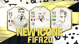 FIFA 20  NEW ICONS PRIME  ZIDANE KAKA DAVIDSCANTONA [upl. by Eric]