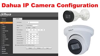 How To Configure DAHUA IP Camera On PCLaptop [upl. by Aztinad]