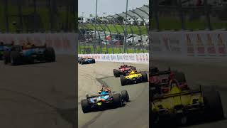 RACE CAR NOISES INTENSIFY 📶 indycar racing iowa iowaspeedway shorts [upl. by Silsbye489]