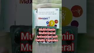 Multivitamin Multimineral Antioxidant soft Gelatin Capsules [upl. by Rammus]