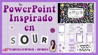 DIAPOSITIVAS INSPIRADAS EN SOUR DE OLIVIA RODRIGO POWERPOINT CREATIVO [upl. by Zita377]