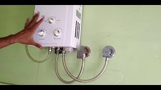 Gas geyser installation  water heater fitting  YK Electrical [upl. by Fedak]