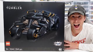 LEGO Batman Tumbler 76240  2021 Unboxing [upl. by Brittany486]