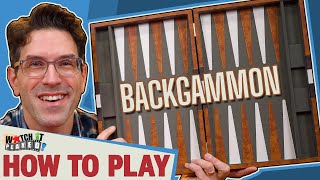 How To Play Backgammon Correctly  A Full Tutorial [upl. by Lleznol126]