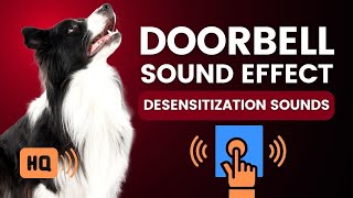 Doorbell Sound for Dogs 🐕 Doorbell Sound Effect 🐕 Dog Desensitization Sounds [upl. by Annayehc]