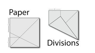 Paper Divisions fifths thirds sevenths etc [upl. by Adriana]