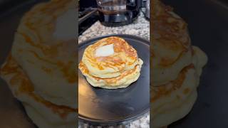 Buttermilk Pancakes shorts pancake pancakes buttermilk breakfast breakfastrecipe [upl. by Denn]