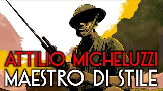 ATTILIO MICHELUZZI MAESTRO DI STILE  lezionidifumettoit [upl. by Xela]