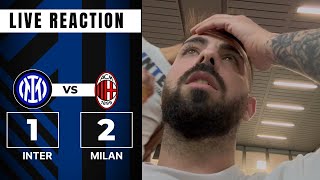 🤬 INTER 12 MILAN  LIVE REACTION dallo STADIO  ESPLODE IL SETTORE OSPITI [upl. by Greff]