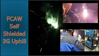 FCAW Self Shielded 3G welding PQR [upl. by Brandea]