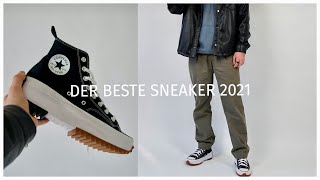 Top Sommer Sneaker unter 100 Euro 2021  Converse Run Star Hike  Plateau Chucks [upl. by Ynnavoeg949]