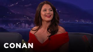 Kether Donohue’s Crazy Apartment Fire Audition Story  CONAN on TBS [upl. by Conall469]