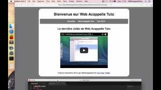 HD  Tuto Créer son site avec HTML et CSS intermédiaire [upl. by Becket]