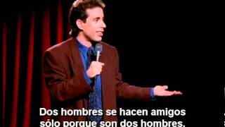 Seinfeld  Stand up 1x03 Male unbonding Subtitulos en castellano [upl. by Cirilo817]