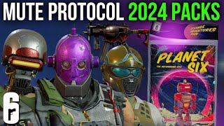 NEW Mute Protocol Pack Collection 2024 Rainbow Six Siege [upl. by Acirderf]