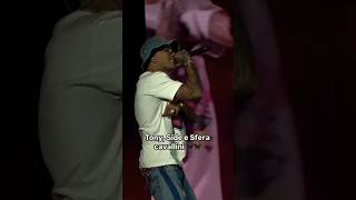 CAVALLINI 🐎SFERA X TONY EFFE X SIDE sferaebbasta tonyeffe sidebaby concert live rap trap [upl. by Nonnel]