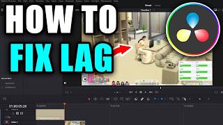 How To Fix Davinci Resolve Lag amp Get Smooth Video Playback On PC [upl. by Anhaj]