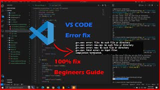 no such file or directory in vscode vscode [upl. by Drescher]