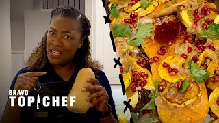 Get Tiffany Derry’s Recipe for Holiday Butternut Squash  Top Chef 365 [upl. by Niwrud]