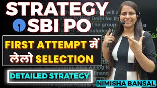 SBI PO 2023 Best Strategy  Detailed Strategy  How to Prepare for SBI PO 2023  Nimisha Bansal [upl. by Anoval33]