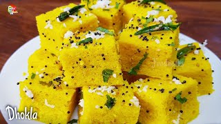 Dhokla recipe  Instant Dhokla  Khaman  Soft besan dhokla recipe  Gujarati khaman  Foodworks [upl. by Champagne]