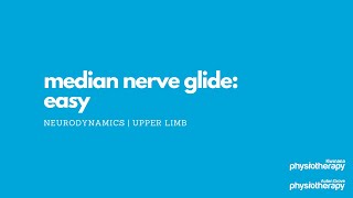 Median Nerve Glide Easy [upl. by Oicirtap]