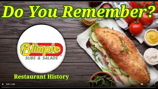 Do You Remember Blimpie Subs [upl. by Jallier556]