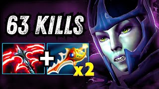 Brutal 5K Crit Phantom Assassin One Shot x2 Rapiers  Stygian Desolator Builds Dota 2 Dota2 [upl. by Tterrag832]