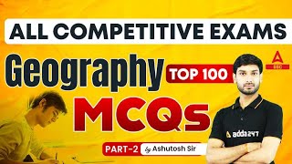 Top 100 Geography MCQs for all Competitive Exams  GKGS by Ashutosh Tripathi [upl. by Nohshan]