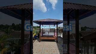 Gazebo besi Mari berjoget tukanglas kreasindo [upl. by Hulburt]