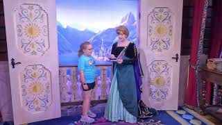 Disney Meet Anna and Elsa at Royal Summerhus Music 23 [upl. by Adehsor418]