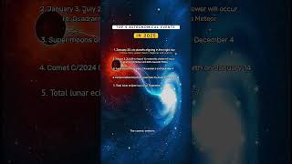 Top 5 astronomical events in 2025 astronomy events 2025 shorts ytshorts [upl. by Neih]