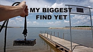 MAGNET FISHING BOAT DOCKS FOR BIG TREASURE [upl. by Guy101]