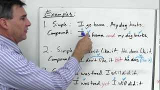 Simple sentences and compound sentences [upl. by Artkele856]