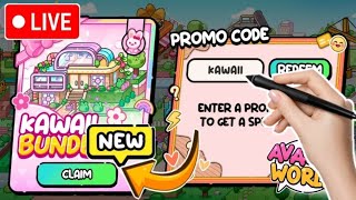 ALL NEW SECRET PROMO CODES IN AVATAR WORLD [upl. by Esilec740]