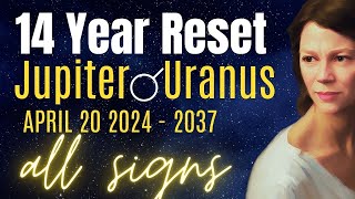 Biggest Transit of 2024 Rare Uranus Jupiter Conjunction in Taurus 🔆 ALL SIGNS [upl. by Einal557]