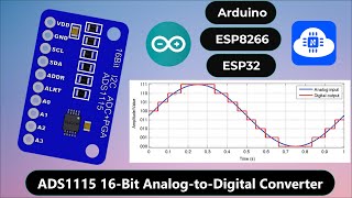 ADS1115 16Bit AnalogtoDigital Converter InDepth Tutorial with Arduino ESP8266 amp ESP32 [upl. by Otinauj]