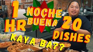 1 HOUR NOCHE BUENA 20 DISHES  Ninong Ry [upl. by Lonnie]