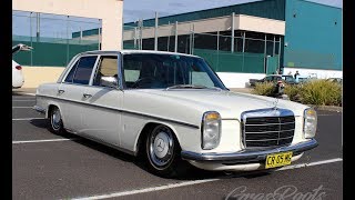 Bagged 1973 Mercedes Benz 280e [upl. by Pepin72]