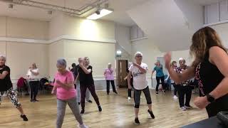 Fit for life st Neots seniors fitness Push the button the sugababes [upl. by Saberhagen]