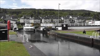 Crinan Canal  Ardrishaig Sea Lock [upl. by Bee]