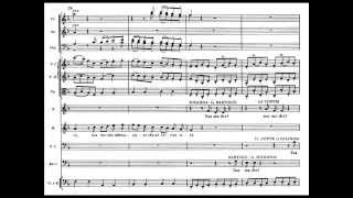 Mozart Nozze di Figaro  Sestetto N 19 quotRiconosci in questo amplessoquot score [upl. by Erdnua]