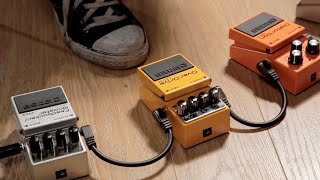 MusicRadar Basics overdrive distortion boost and fuzz pedals guitar explained [upl. by Ebehp804]