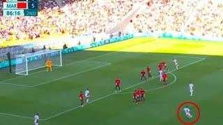 Achraf Hakimi Amazing Freekick Goal Egypt vs Morocco 06 All Goals Highlights Olympics [upl. by Aretahs]