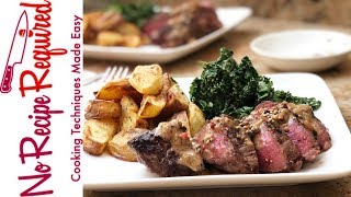 Review of HelloFreshs Crushed Peppercorn Steak  NoRecipeRequiredcom [upl. by Sexela]