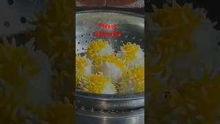 Kodom Puli pitha food shorts ytshorts pithadesidishes [upl. by Eissel]