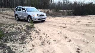 Jeep Grand Cherokee 30 CRD Overland Offroad [upl. by Acissey]